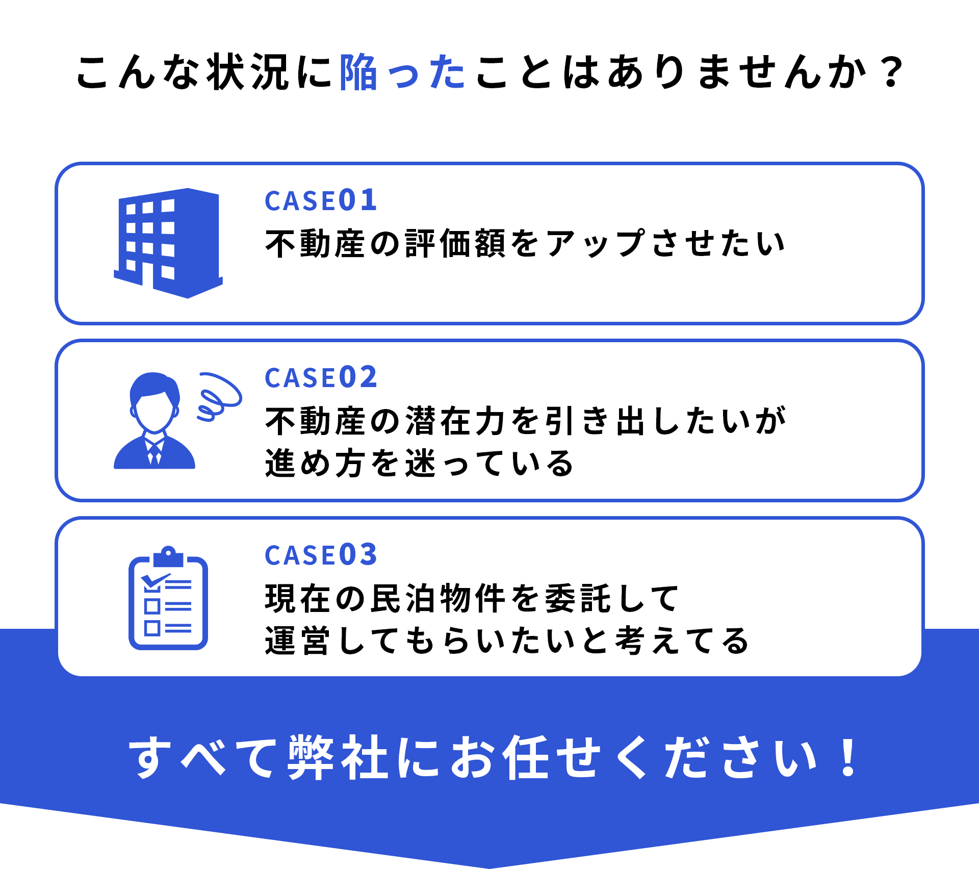 こんな状況に陥ったことはありませんか？